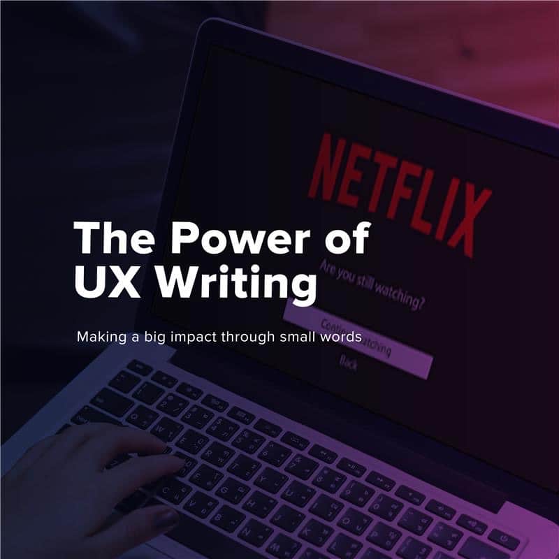 The power of UX writing