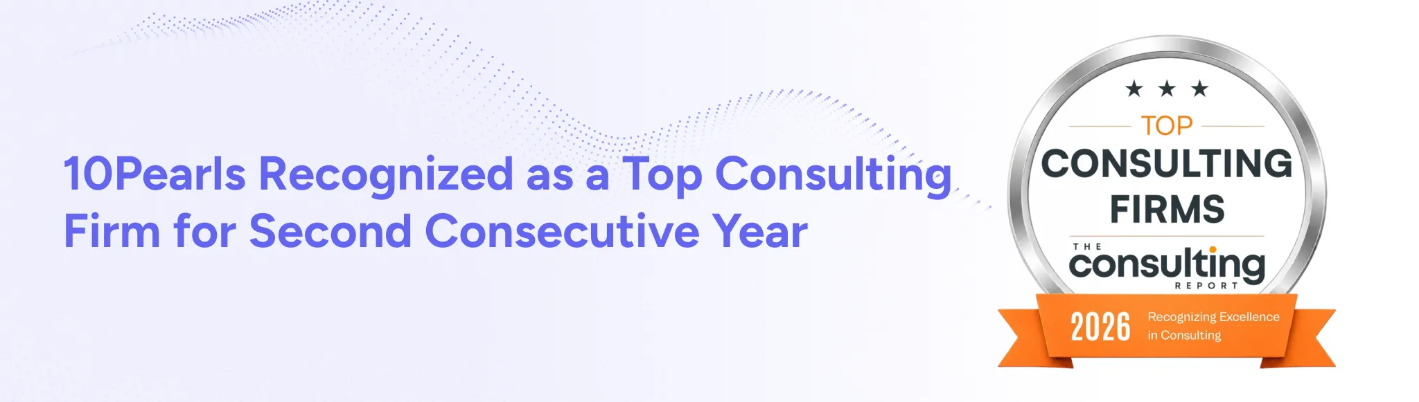 Top Consulting Firm 2026 Banner